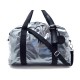 NEUF SAC DE VOYAGE JACK GOMME WALLI CUIR ARGENTE SILVER LEATHER TRAVEL BAG 165€