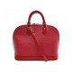  SAC LOUIS VUITTON ALMA CUIR EPI ROUGE 