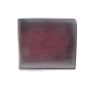 NEUF PORTEFEUILLE COMPACT BERLUTI MAKORE-GASPARD-V1 CUIR BORDEAUX WALLET 510€