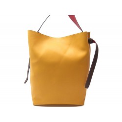 NEUF SAC A MAIN CELINE TWISTED CUIR JAUNE 