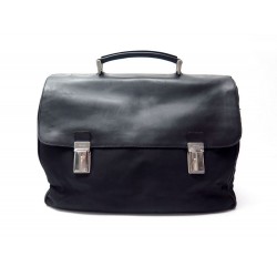 SACOCHE PRADA PORTE DOCUMENTS CARTABLE EN NYLON NOIR BLACK BUSINESS BAG 1200€