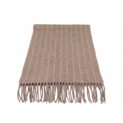 NEUF ECHARPE LORO PIANA POUR HOMME EN CACHEMIRE TAUPE SCARF BROWN 320€