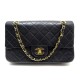 SAC A MAIN CHANEL TIMELESS PM 23 CM BLEU FONCE & DORE 