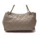 NEUF SAC CHANEL SHOPPING FERMOIR TIMELESS CUIR SQUARE TAUPE