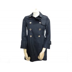 MANTEAU GUCCI IMPERMEABLE NOIR FEMME 38 