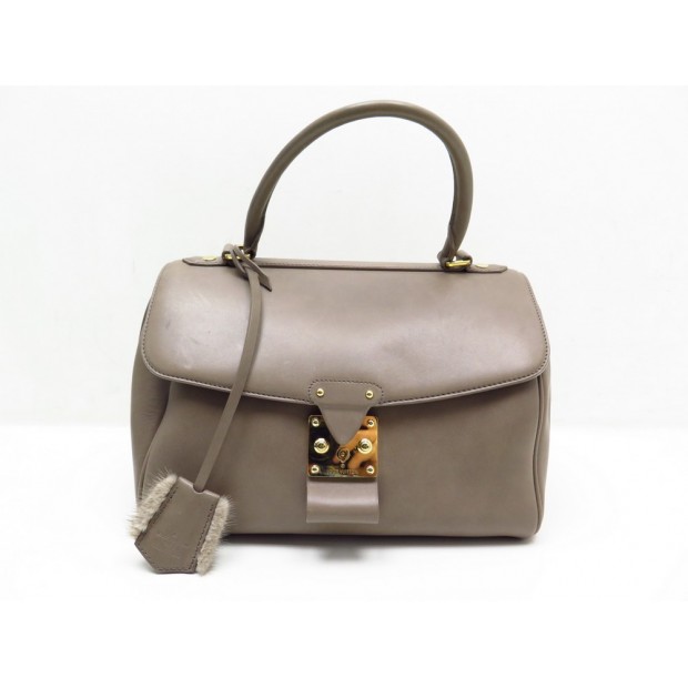 SAC A MAIN LOUIS VUITTON NEO SPEEDY LES EXTRAORDINAIRES PM EN CUIR TAUPE 4675€