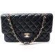 NEUF SAC A MAIN CHANEL TIMELESS CUIR MATELASSE NOIR 