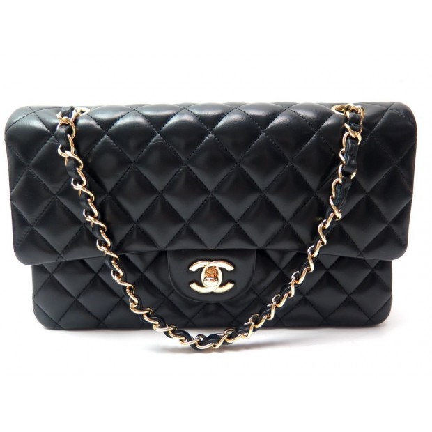 NEUF SAC A MAIN CHANEL TIMELESS CUIR MATELASSE NOIR 