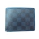 PORTEFEUILLE LOUIS VUITTON MULTIPLE DAMIER COBALT