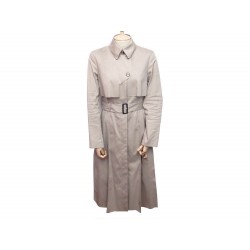 MANTEAU IMPERMEABLE HUGO BOSS TRENCH RUNWAY EDITION 40 FEMME COTON COAT 630€