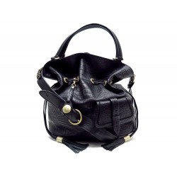 NEUF SAC A MAIN LANCEL PREMIER FLIRT GM CUIR NOIR FACON CROCO BANDOULIERE 895€