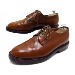 CHAUSSURES CHURCH'S SHANNON DERBY TRIPLE SEMELLE 8F 42 EN CUIR MARRON SHOES 690€