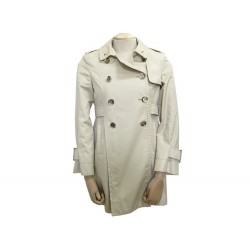 MANTEAU GUCCI IMPERMEABLE BEIGE FEMME 38 