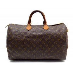 SAC A MAIN LOUIS VUITTON SPEEDY 40 M41106 EN TOILE MONOGRAM PURSE HAND BAG 830€