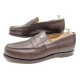 NEUF CHAUSSURES BOWEN MOCASSINS OAKE PLATEAU 8.5 42.5 CUIR MARRON SHOES 340€