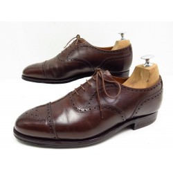 CHAUSSURE CROCKETT AND JONES 8EE 42 LARGE RICHELIEU MARRON 