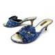 CHAUSSURES LOUIS VUITTON MULES MONOGRAM IDYLLE 36 37 SANDALES DENIM SHOES 650€