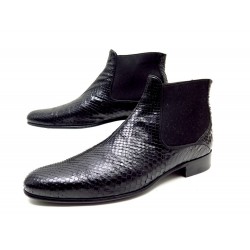  BOTTINES SERGIO ROSSI EN LEZARD T6 1/2