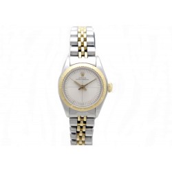 MONTRE ROLEX OYSTER PERPETUAL LADY 6724 OR JAUNE & ACIER MECANIQUE WATCH 4700€