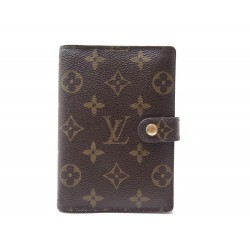 NEUF COUVERTURE PORTE AGENDA LOUIS VUITTON TOILE MONOGRAM LV DIARY HOLDER 255€