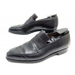 CHAUSSURES BERLUTI MOCASSINS ANDY 7 41 DEMESURE 348 EN CUIR NOIR SHOES 1580€