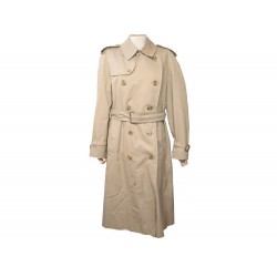 IMPERMEABLE BURBERRYS 48 XL EN COTON & POLYESTER BEIGE FEMME TRENCH COAT 1500€