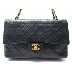 VINTAGE SAC A MAIN CHANEL TIMELESS CUIR MATELASSE 