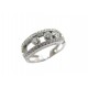 NEUF BAGUE MESSIKA MOVE EN OR BLANC & DIAMANT 