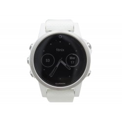 NEUF MONTRE GARMIN FENIX 5S 42MM WHITE CARRARA BLANCHE GPS WATCH 549