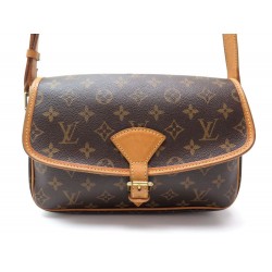 SAC A MAIN LOUIS VUITTON SOLOGNE MONOGRAM BANDOULIERE TOILE HAND BAG PURSE 990