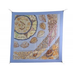 NEUF FOULARD HERMES ROCAILLE II DETAIL EN SOIE CARRE COQUILLAGES SILK SCARF 360€