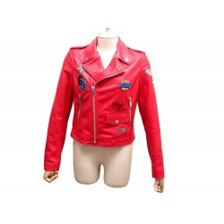 NEUF BLOUSON EN CUIR ERMANNO PERFECTO