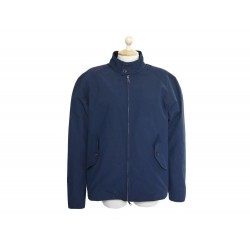 BLOUSON DE MOTO BARACUTA D4 BARAPEL HARRINGTON JACKET 42 52 54 L COTON BLEU 380€