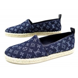 NEUF CHAUSSURES LOUIS VUITTON WATERFALL 39.5 ESPADRILLES MONOGRAM SHOES 460€