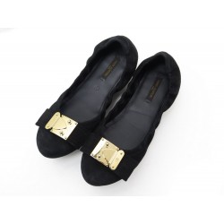 NEUF CHAUSSURES LOUIS VUITTON BALLERINES 37 PLAYFUL FLAT BALLERINA SHOES 450€