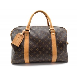 SAC A MAIN DE VOYAGE LOUIS VUITTON CARRYALL WEEKEND MONOGRAM LUGGAGE PURSE 1210 