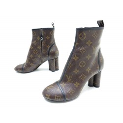 NEUF CHAUSSURES LOUIS VUITTON NEW REVIVAL ANKLE BOOT 36 BOTTINES SHOES 1100€