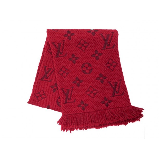 Louis Vuitton Lokomania red Schal Schwarz Schal M72432