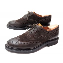 NEUF CHAUSSURES HESCHUNG OWEN 9 43 RICHELIEU BI MATIERE EMBAUCHOIRS SHOES 498€