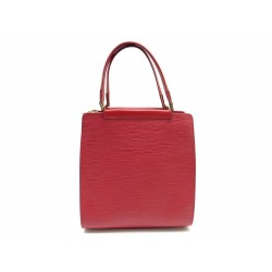 SAC A MAIN LOUIS VUITTON CABAS EN CUIR EPI ROUGE TOP HANDLE BAG PURSE 1540€