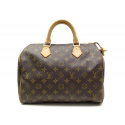 SAC A MAIN LOUIS VUITTON SPEEDY 30 M41108 TOILE MONOGRAM HAND BAG PURSE 800€