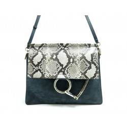 NEUF SAC A MAIN CHLOE FAYE EN PYTHON DAIM 1850 