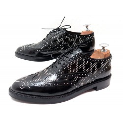 NEUF CHAUSSURES BURBERRY GENNIE CLOUTE 40 RICHELIEU BOITE SAC STUDS SHOES 520€