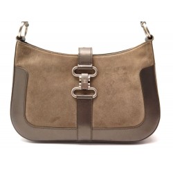 SAC A MAIN CELINE CUIR ET DAIM TAUPE