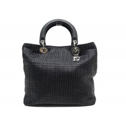  SAC DIOR LADY CUIR NOIR 