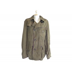 BLOUSON HACKETT LONDON SHORT DISPACH 52 L MANTEAU VESTE MARRON COAT 425€