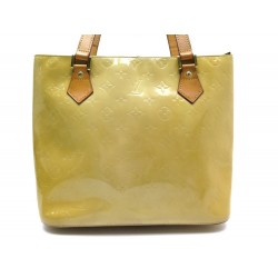 SAC A MAIN LOUIS VUITTON HOUSTON CUIR MONOGRAM VERNIS JAUNE M91340 PURSE 1500€