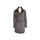 NEUF MANTEAU HACKETT LONDON CABAN 42 R 52 L LAINE GRISE GREY WOOL MEN COAT 950€