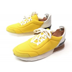 CHAUSSURES HERMES SNEAKERS 40 JAUNE 