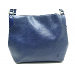 SAC A MAIN LOUIS VUITTON MANDARA MM PORTE BANDOULIERE CUIR BLEU HANDBAG 1155€